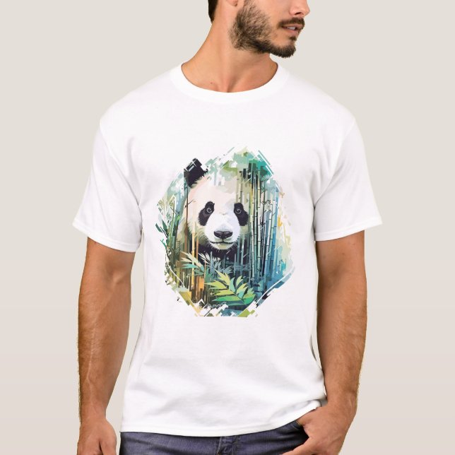 Camiseta Descoberta de Beleza da Vida Selvagem do Mundo Ani (Frente)