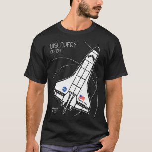 Camiseta Descoberta de Encerramento de Espaço