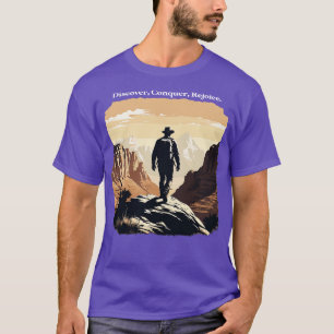 Camiseta Descoberta de Zion de Caminho - Conquistar a alegr