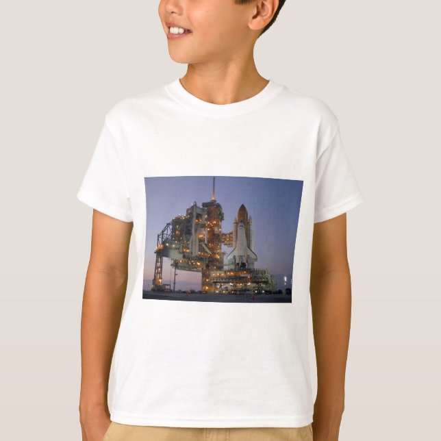 Camiseta Descoberta do vaivém espacial (Frente)