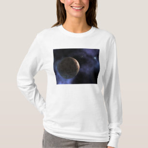 Camiseta Descoberto recentemente planeta-como o objeto