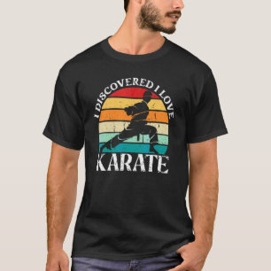 Camiseta Descobri que Amo Karate Professor de Karate E Kar