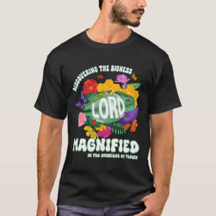 Camiseta Descobrindo A Grandeza De Deus Magnificado Vbs 202