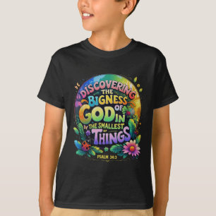 Camiseta Descobrindo A Grandeza De Deus Magnificado Vbs 202