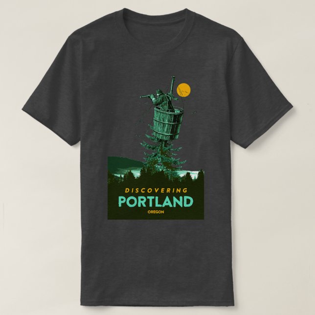 CAMISETA DESCOBRIR PORTLAND (Frente do Design)