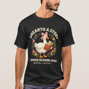 Camiseta Descobrir uma História Leitura de Verão 2026 Homen