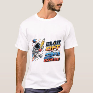 Camiseta Descolar para a Escola Espacial de Astronautas da