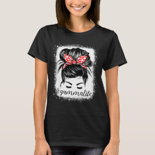 Camiseta Descolore gengivas vida coque óculos de sol felize