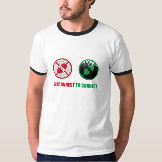 Camiseta Desconectar para conectar