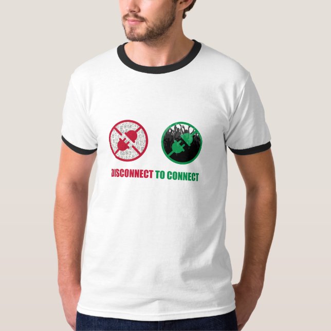 Camiseta Desconectar para conectar (Frente)
