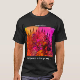 Camiseta Desconhecido do T dos homens "em uma terra