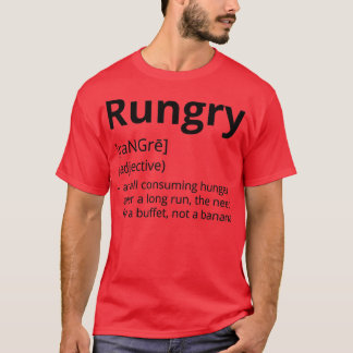 Camiseta Descrição de definição em execução 3