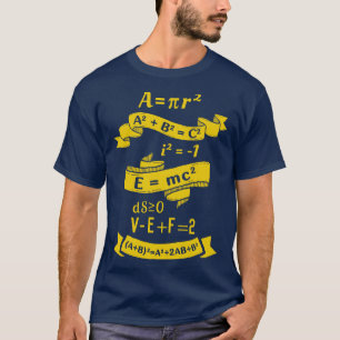 Camiseta Descrição matemática