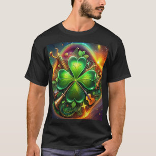 Camiseta Descubra a perfeita harmonia do Shamrock, musical