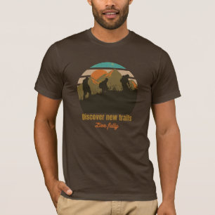 Camiseta Descubra novas trilhas ao vivo