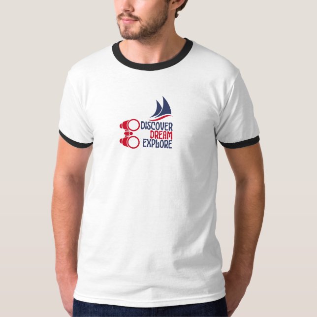 Camiseta Descubra o Dream Explore (Frente)