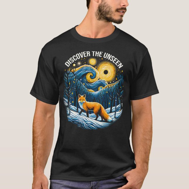 Camiseta Descubra o invisível (Frente)