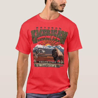 Camiseta Descubra o Parque Nacional Yellowstone