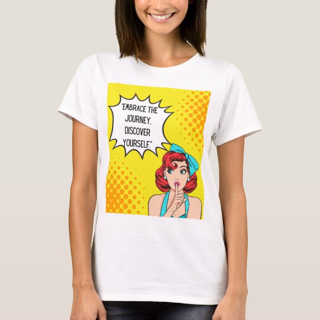 CAMISETA DESCUBRA-SE (Frente)