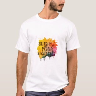 CAMISETA DESCUBRA SEUS OBSTÁCULOS.