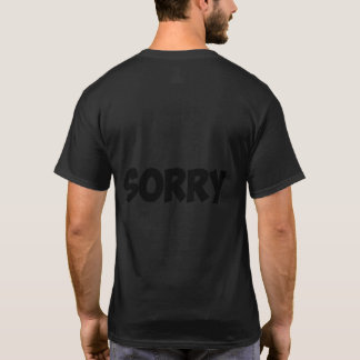 Camiseta Desculpe