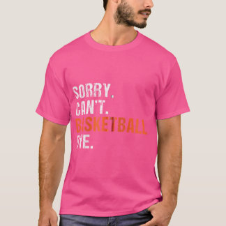 Camiseta Desculpe, Cant Basball Bye Engraçado Zip