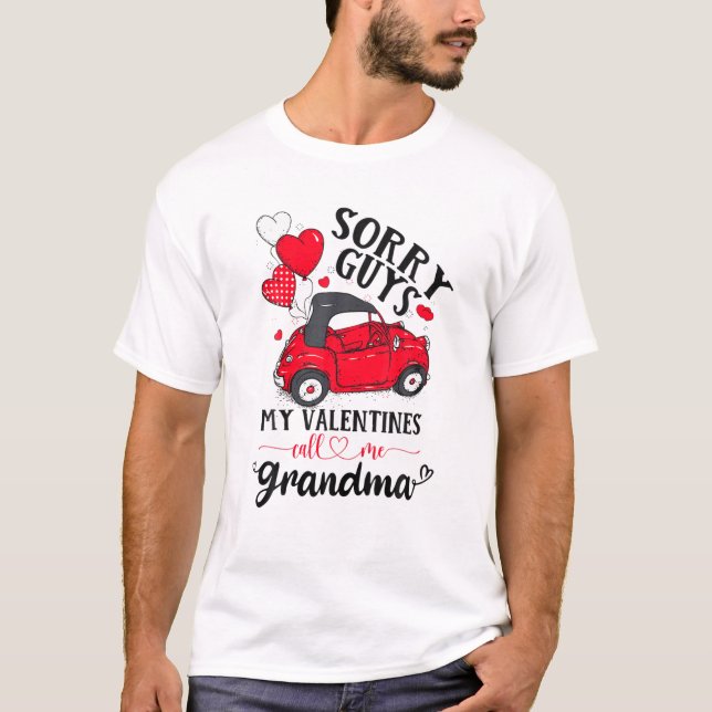 Camiseta Desculpe Caras Meus Namorados Me Chamam De Vovó Ca (Frente)
