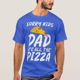 Camiseta Desculpe, Crianças Pais Comeram Toda Pizza Snack P