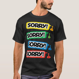 Camiseta Desculpe Desculpe