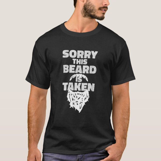 Camiseta Desculpe, Essa Barba É Dotada Engraçada Por Ele T  (Frente)