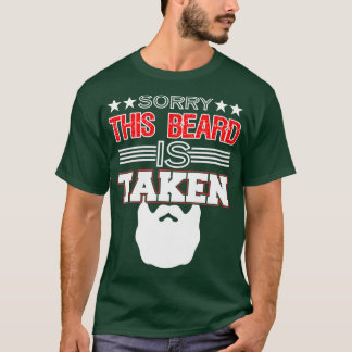 Camiseta Desculpe, Essa Barba É Levada Para O Presente De M