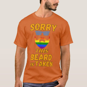 Camiseta Desculpe, Essa Barba É Tomada Engraçada A Barba Ar