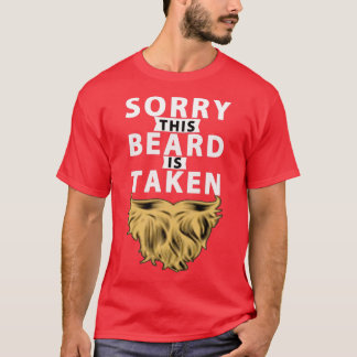 Camiseta Desculpe, Essa Barba É Tomada Engraçada Por Beard