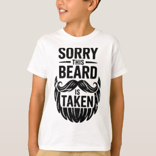 Camiseta Desculpe Esta Barba É Levada A Dia de os namorados