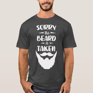 Camiseta Desculpe, esta barba é levada a homens com barba c