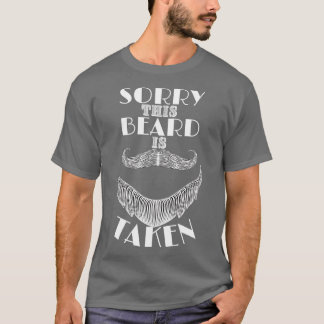 Camiseta Desculpe, esta barba é levada Gentlemanx27s Barba