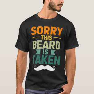 Camiseta Desculpe, Esta Barba É Levada Para O Desenho De Ci