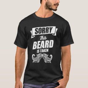 Camiseta Desculpe, Esta Barba É Levada Para O Design De Cit