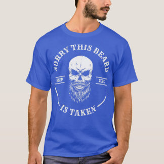 Camiseta Desculpe, Esta Barba Está Escavada