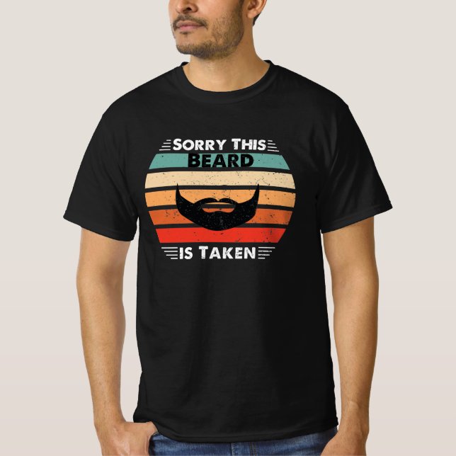 Camiseta Desculpe, esta barba foi tirada (Frente)