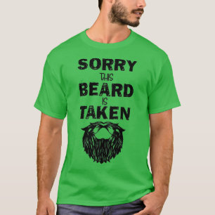 Camiseta desculpe, esta barba foi tirada 122