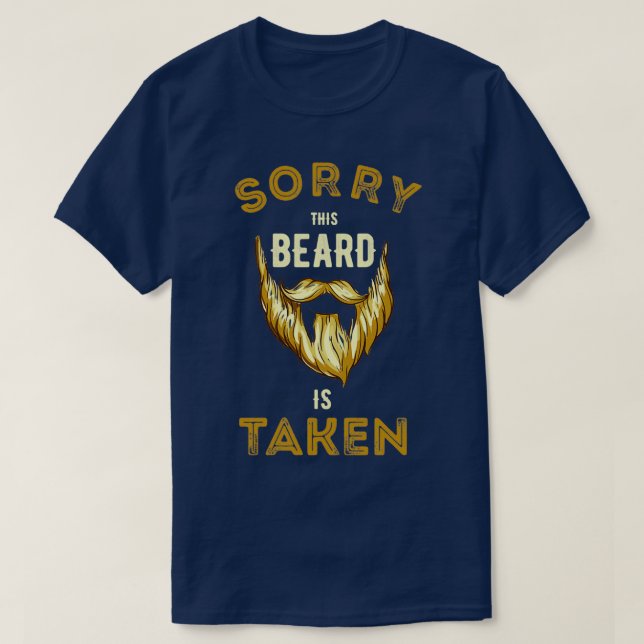 Camiseta Desculpe, esta barba foi tirada 40 (Frente do Design)