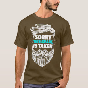 Camiseta Desculpe Esta Barba Ser Levada Para Homens Present