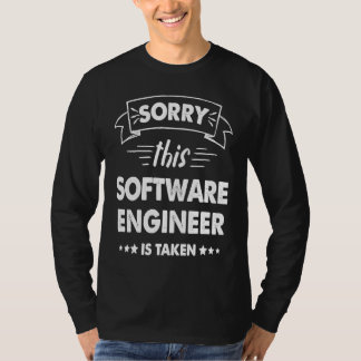 Camiseta Desculpe Este Engenheiro De Software Está Ocupado