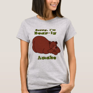 Camiseta Desculpe, estou Bear-lento
