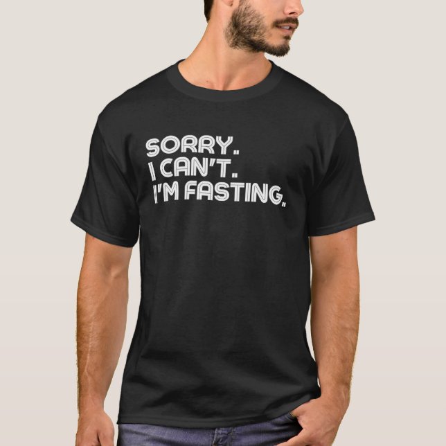 Camiseta Desculpe, eu estou desprezando a morte intermitent (Frente)