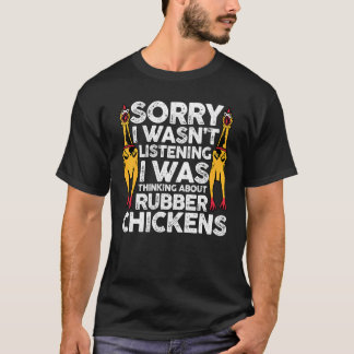 Camiseta Desculpe, Eu Não Estava Ouvindo Estava Pensando Em