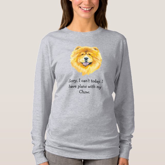 Camiseta Desculpe, Eu Tenho Planos Com Minha Vaca Hoje (Frente)