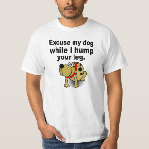Camiseta Desculpe-me cão