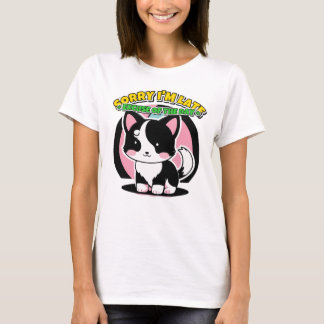 Camiseta Desculpe-me Estou Atrasado Meu Cachorro Era Fofo A
